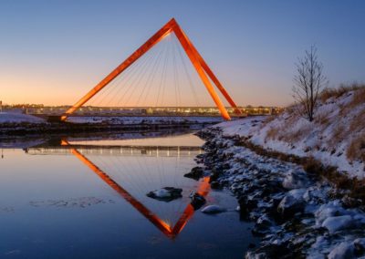 Göngu- og hjólabrýr yfir Elliðaárósa